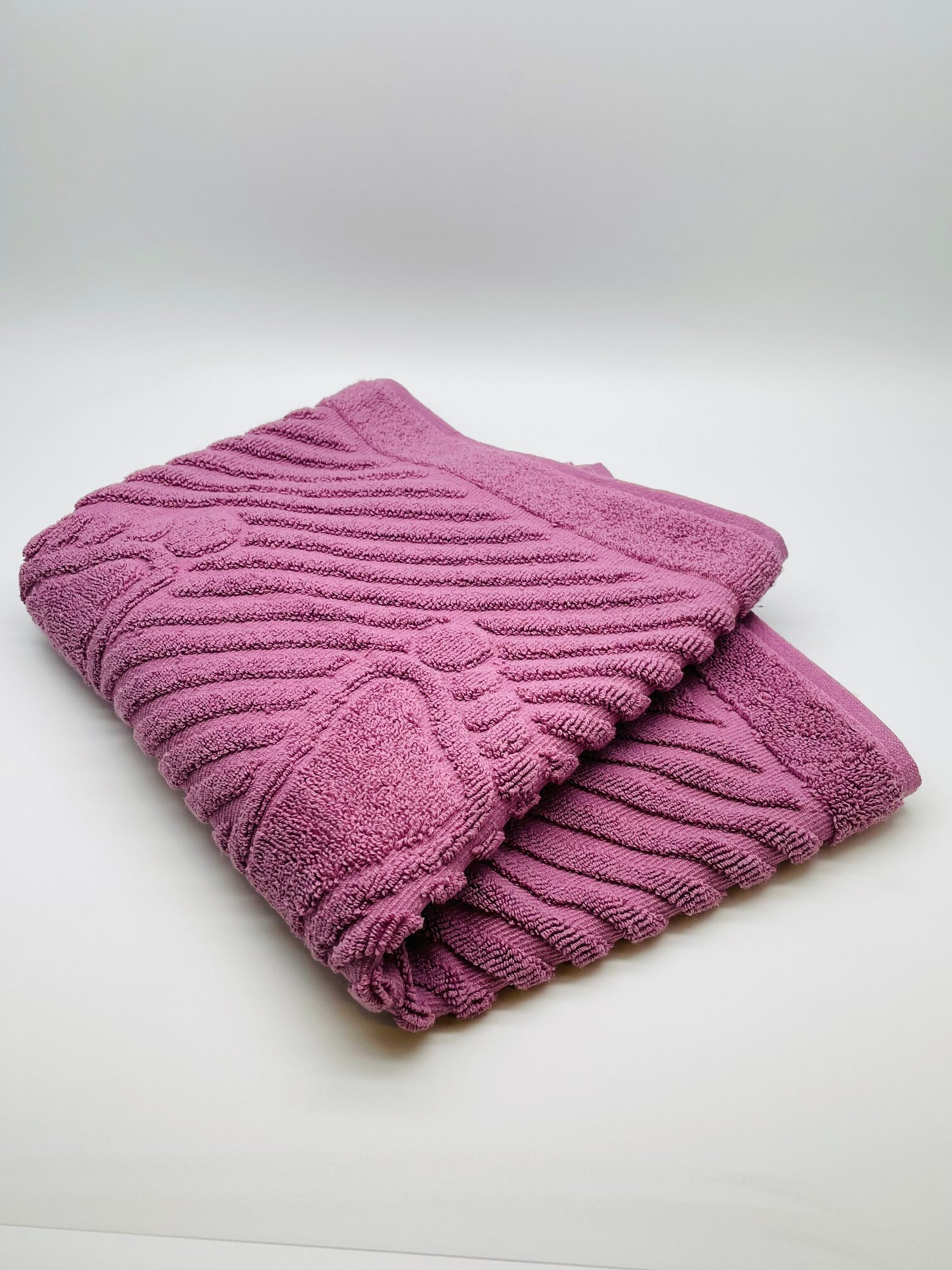 фото Махровый коврик-полотенце для ног после душа 50*70- 1 шт. Пл. 700 гр/м2, хлопок 100% Туркменистан TM TEXTILE