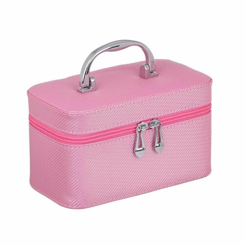 Шкатулка для украшений розового цвета 19х105х105 см 908₽