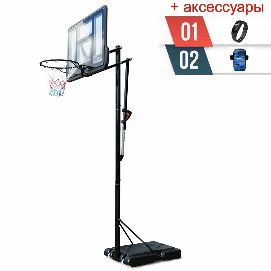 UNIX Line B-Stand-PVC 44"x30" R45 H230-305 см + аксессуары