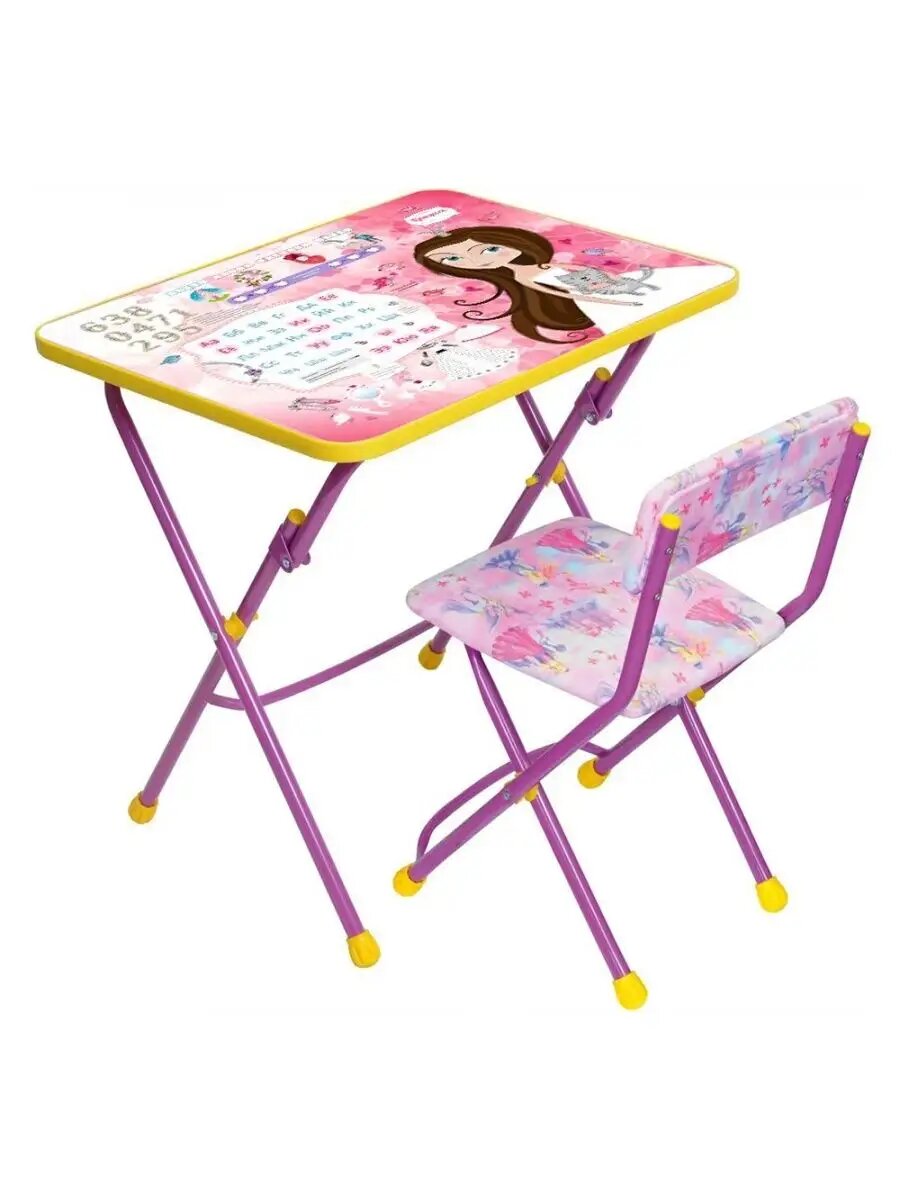 фото Комплект парта + стул Nika стол + стул Азбука КУ1/9