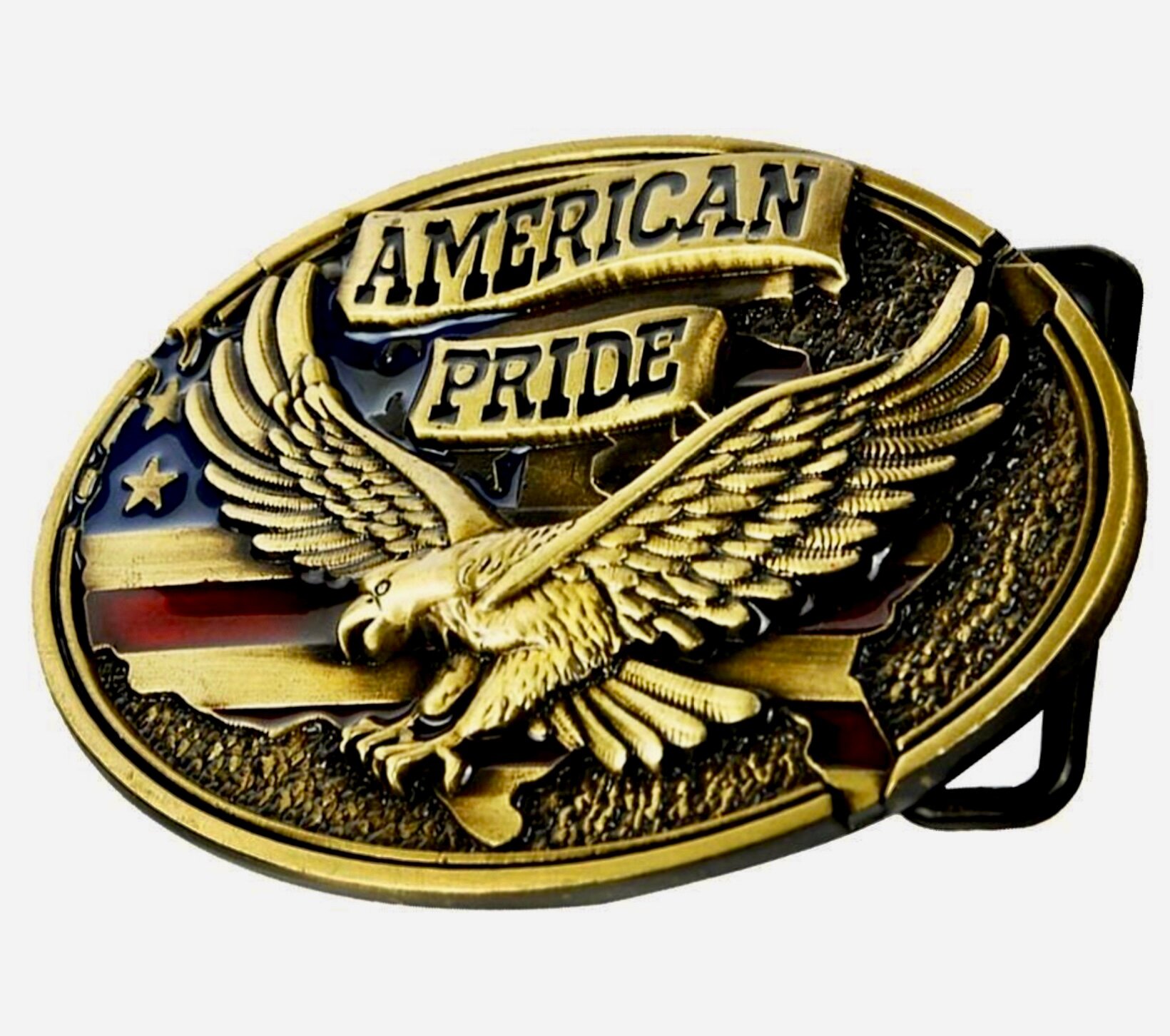 Пряжка (бляха) American Pride для ремня шириной 4 см