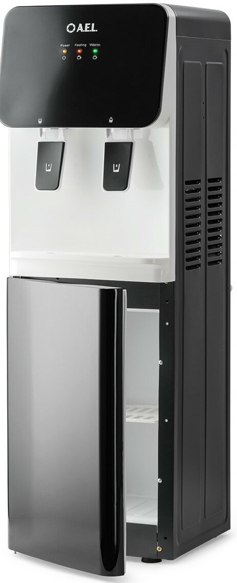 Кулер AEL LK-AEL-85c black нагрев и вода комнатной температуры шкафчик. Гарантия 12мес.