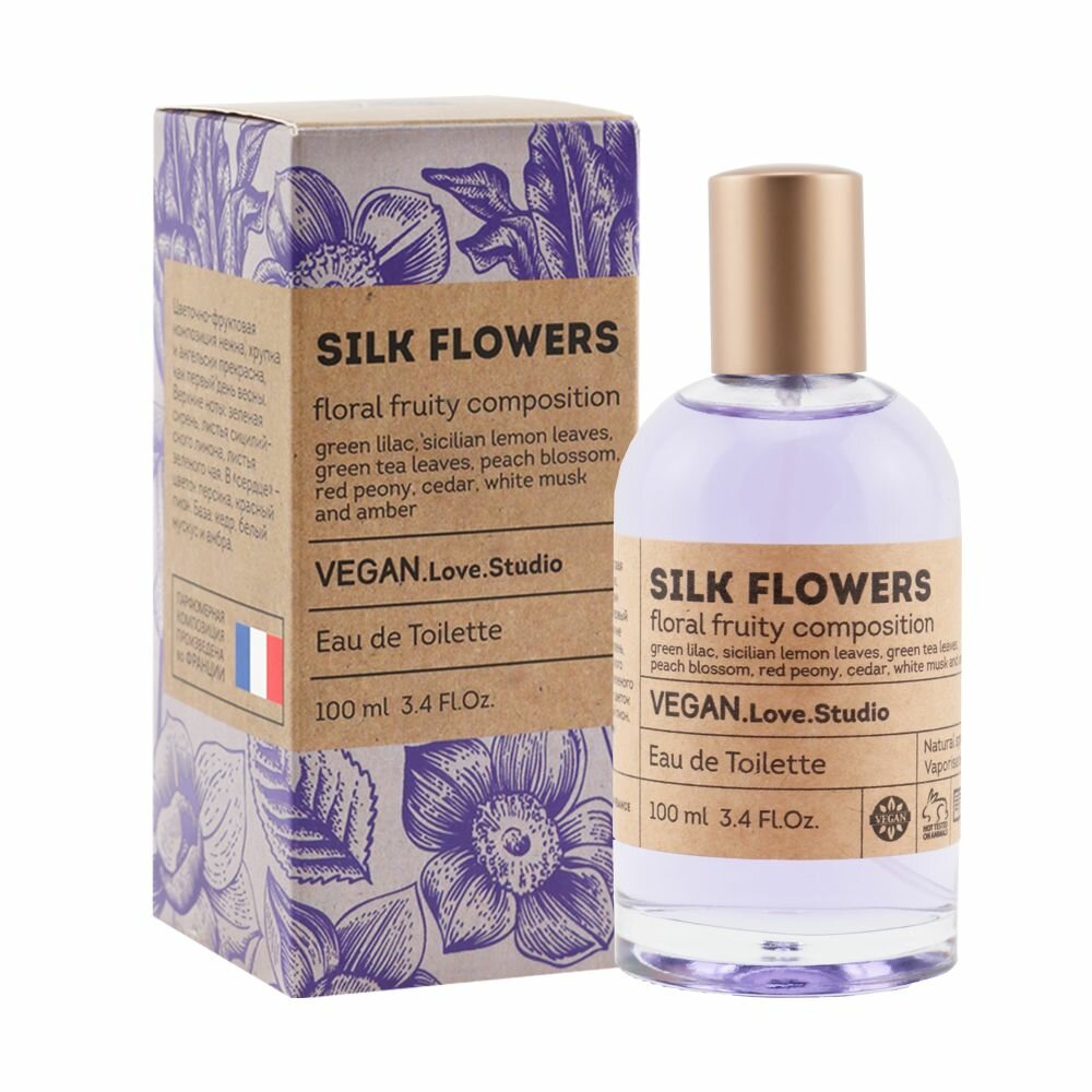 Vegan Love Studio Silk Flowers туалетная вода 100 мл жен