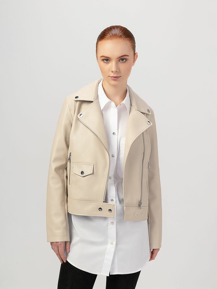 Куртка LOLLI POLLI Осень-зима 2023 размер M_46/164-170 бежевый