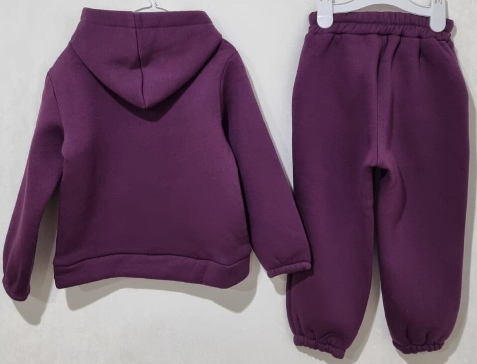 Комплект одежды  Костюм детский, размер 110, фиолетовый — фото 1