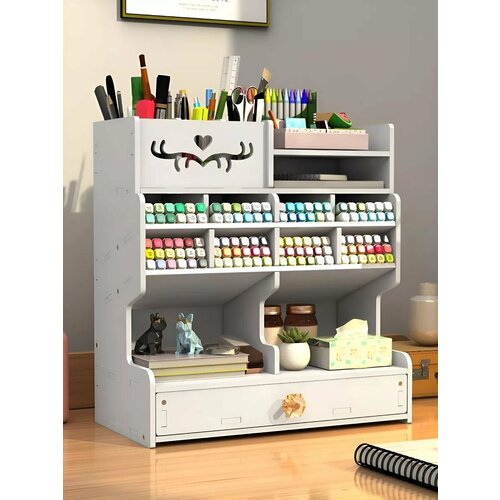 Органайзер для канцелярии настольный белый 1190₽