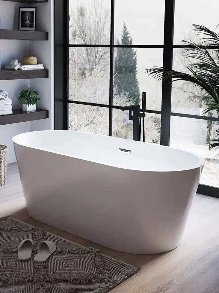 Ванна акриловая Ceruttispa Resia 160x75 CT10866 белая