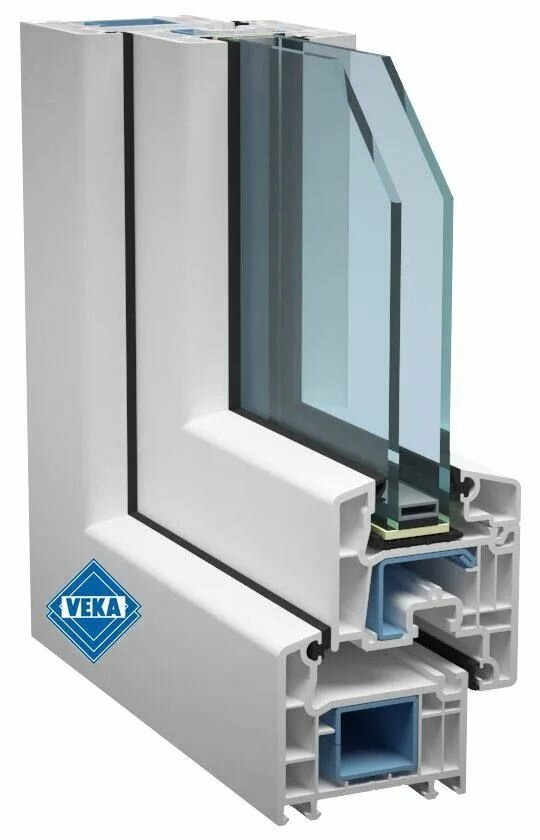 Пластиковая входная дверь VEKA WHS 60 ( 900ш х 2000в ) однокамерная — фото 1