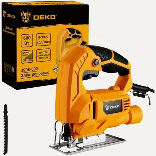 Изображение товара Электролобзик Deko JSDK-600, 600Вт (085-1157)
