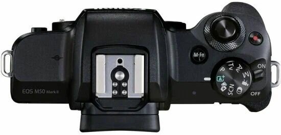 Беззеркальный фотоаппарат Canon EOS M50 Mark II Kit 15-45mm IS STM черный — фото 1