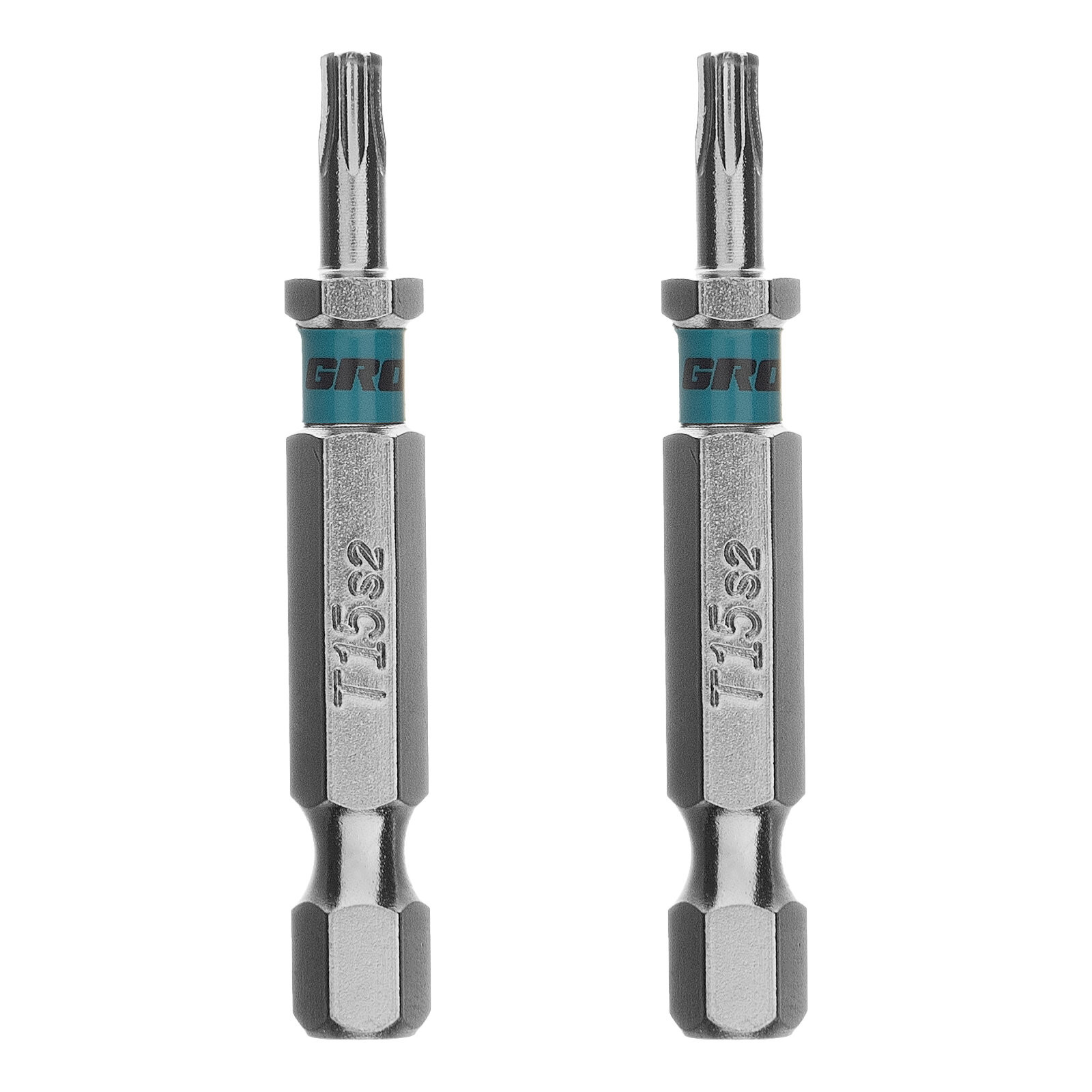 Бита Torx 15х50мм сталь S2 шестигр 2 шт. Gross (арт. 114619)