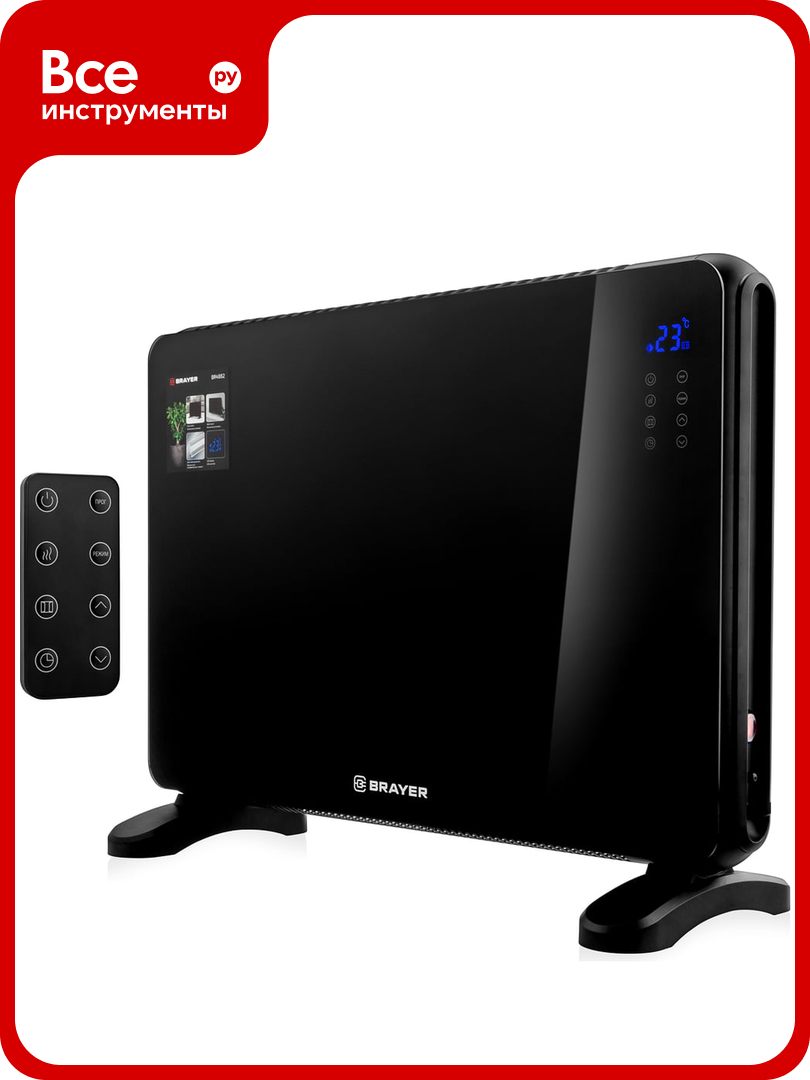Тепловентилятор конвекторного типа BRAYER 1500 Вт BR4882