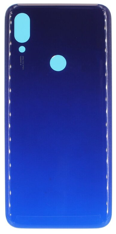 Задняя крышка для Xiaomi Redmi 7 (синяя)