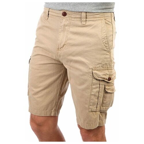 фото Мужские шорты-карго crucial battle, цвет бежевый, размер 2xs quiksilver