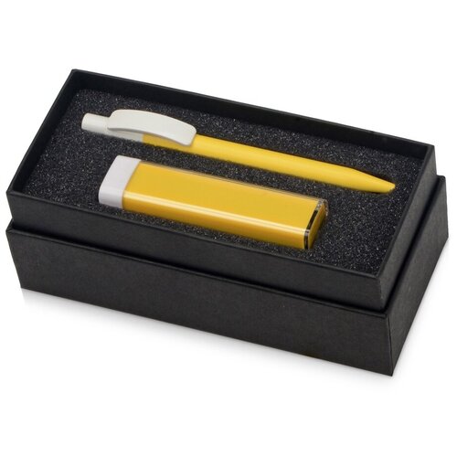 Подарочный набор White top с ручкой и зарядным устройством 70030204 желтыйбелый 16 х 7 х 6 пластик 173800₽