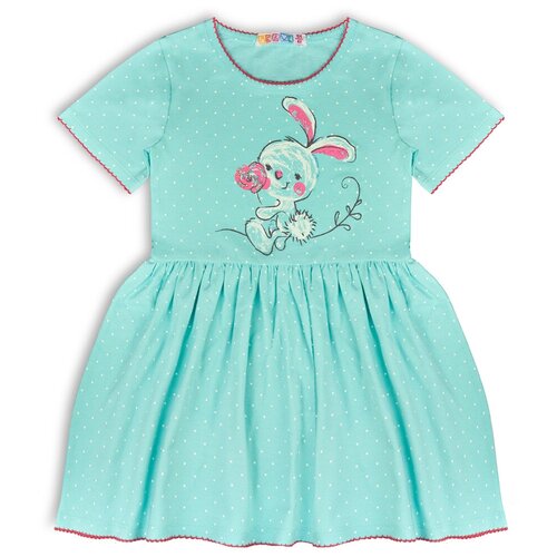 фото Платье для девочки me&we цв. ментоловый р. 98
