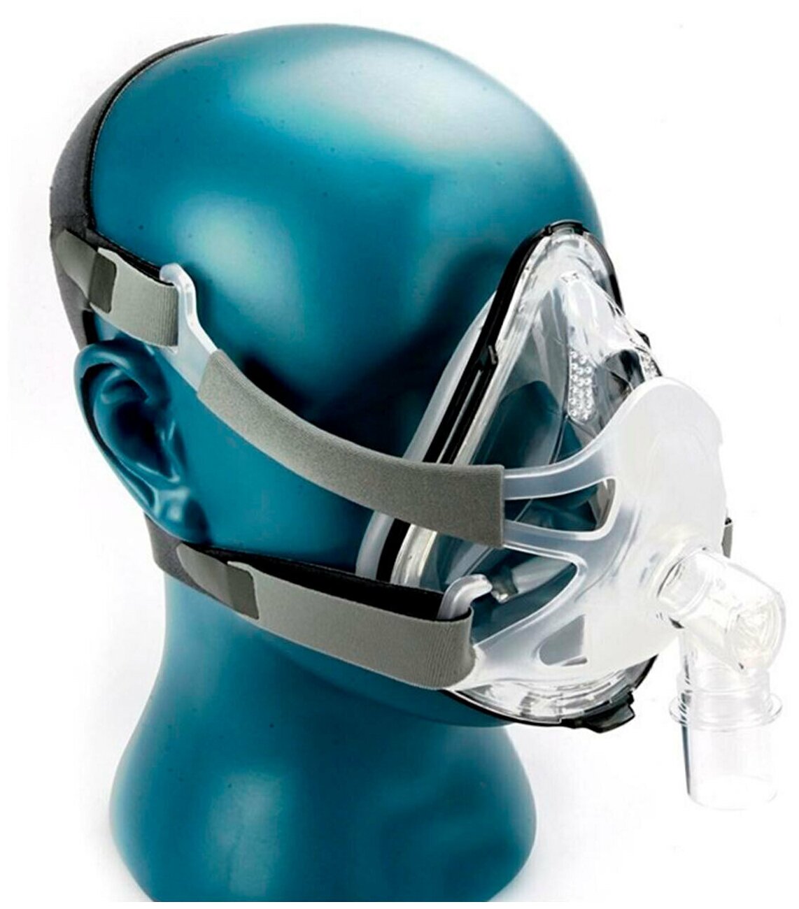 Маска лицевая Full Face Mask (BMC-FM1A) для бипап / СИПАП терапии при храпе и апноэ размер L