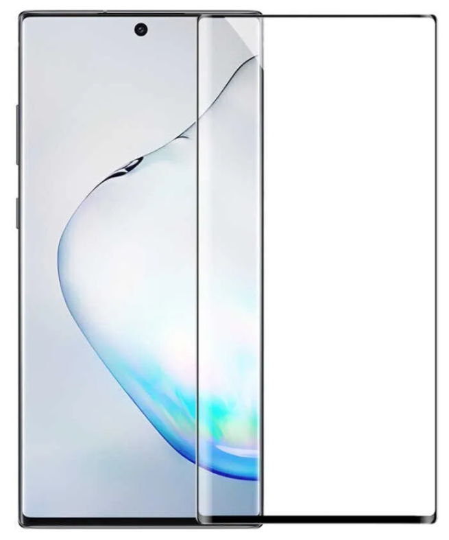 Защитное стекло на Samsung, Galaxy Note 20 (4G/5G), 3D, черное, X-CASE