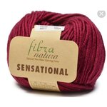 Fibra natura sensational 40817;100%мериносовая шерсть,50гр-83м - изображение