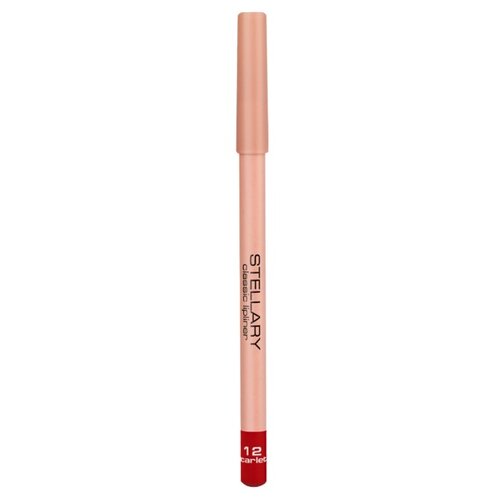 STELLARY карандаш для губ Classic lipliner, 12 scarlet