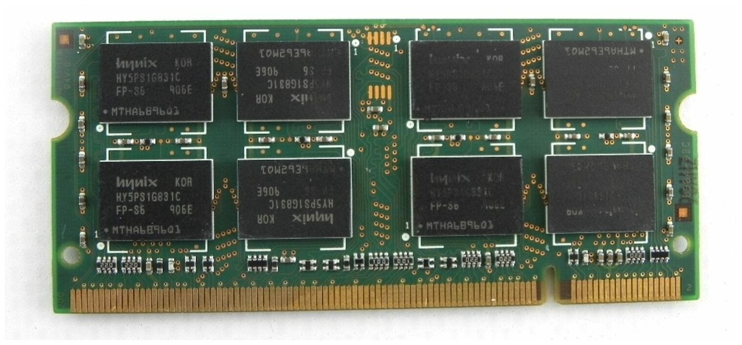 Оперативная память 2 ГБ 1  Hynix DDR2 800 SO-DIMM 2Gb