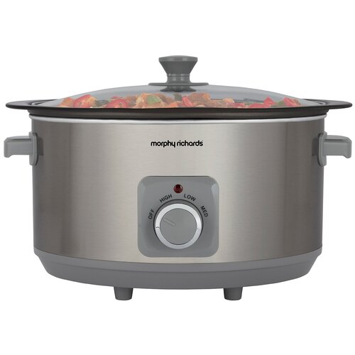 Morphy Richards Медленноварка 6.5L Sear and Stew Aluminium Pot 461014