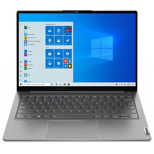 Lenovo Ноутбук Lenovo ThinkBook 13s G2 ITL 20V900APCD (Core i7 1165G7-2.80ГГц, 16ГБ, 512ГБ SSD, IrisXe, WiFi, BT, WebCam, 13.3 2560x1600 IPS матов, W11 Pro), серый ноутбук 15 6 ips fhd lenovo thinkbook 15 g2 itl grey core i7 1165g7 16gb 1tb 256gb ssd nodvd mx450 2gb fp noos 20ve0099ru