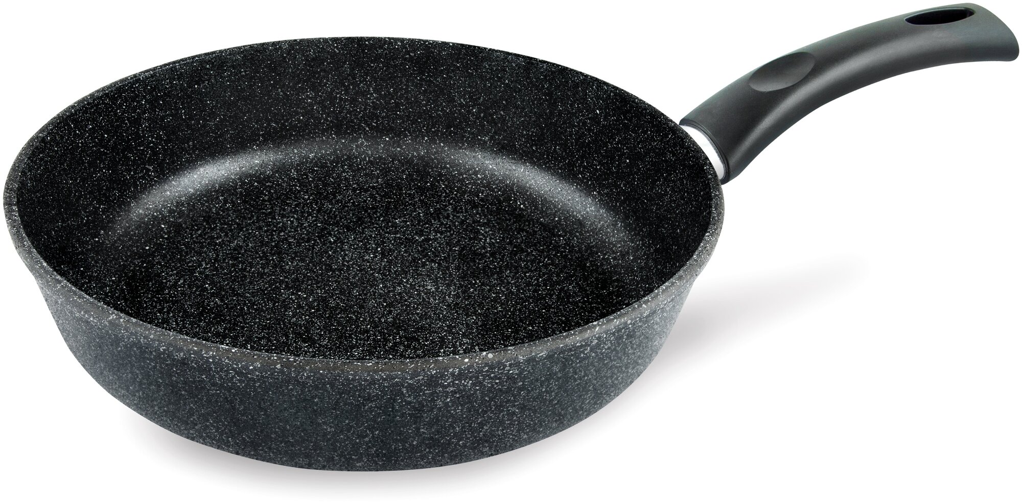 Сковорода Нева металл посуда Литая , 26см, без крышки, черный - фото №4