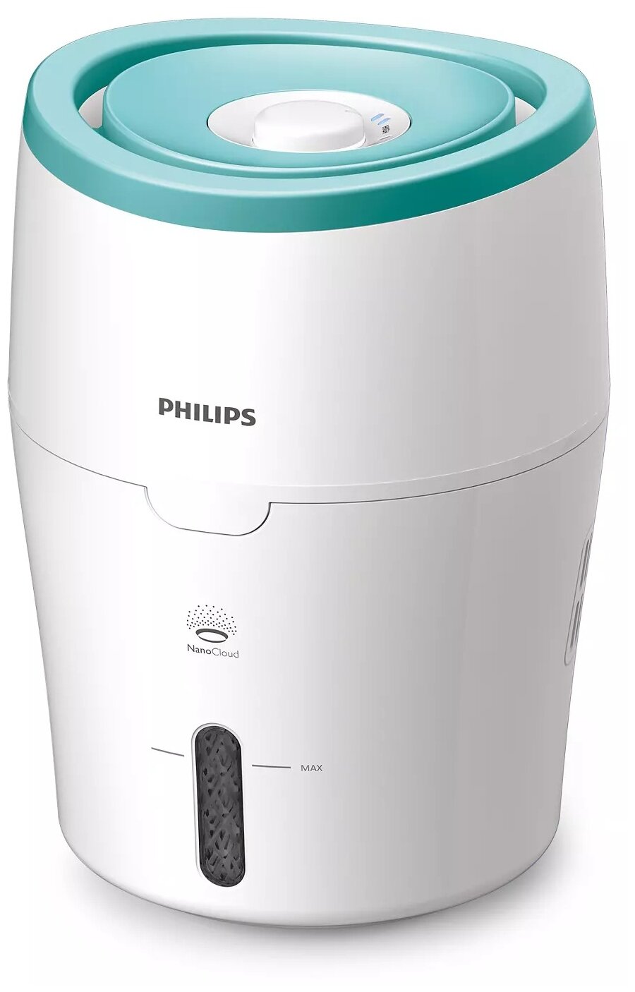 Увлажнитель воздуха Philips HU4801/01, белый/светло-зеленый - фотография № 2