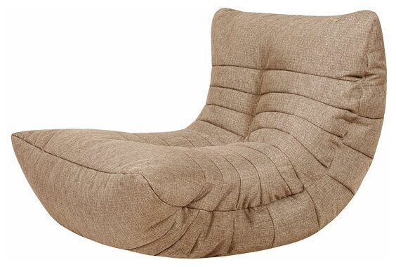 Папа пуф Бескаркасное кресло Cocoon Chair Beige (бежевый)