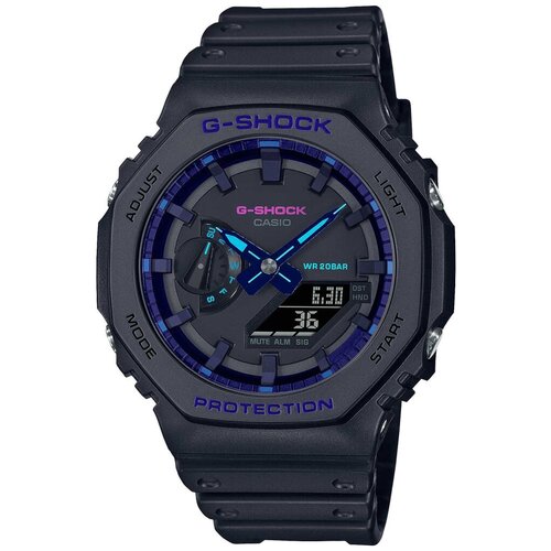 Наручные часы CASIO G-Shock GA-2100VB-1AER, черный