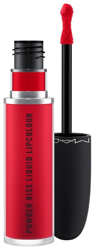 MAC жидкая помада для губ Powder Kiss, оттенок M·A·C Smash