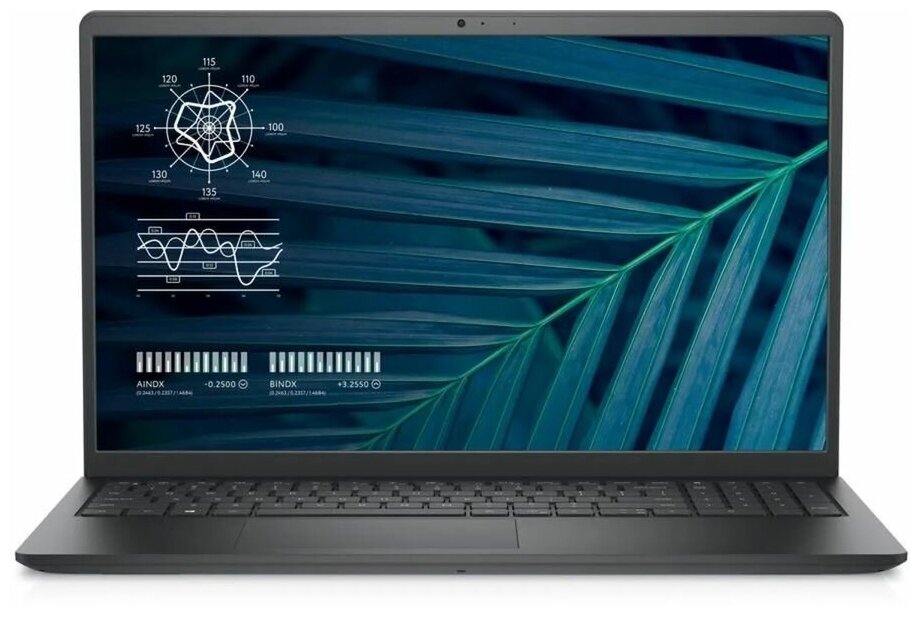 Ноутбук DELL Vostro 3510, 15.6", Intel Core i5 1135G7 2.4ГГц, 8ГБ, 256ГБ SSD, Intel UHD Graphics , Ubuntu, черный [210-azzu-a10]