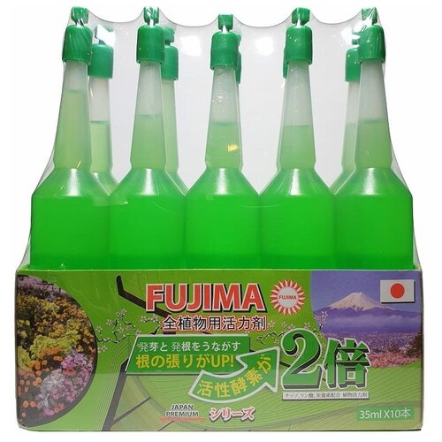 FUJIMA Зелёное удобрение укрепляющее-универсальное — 10 бутылочек по 35 мл