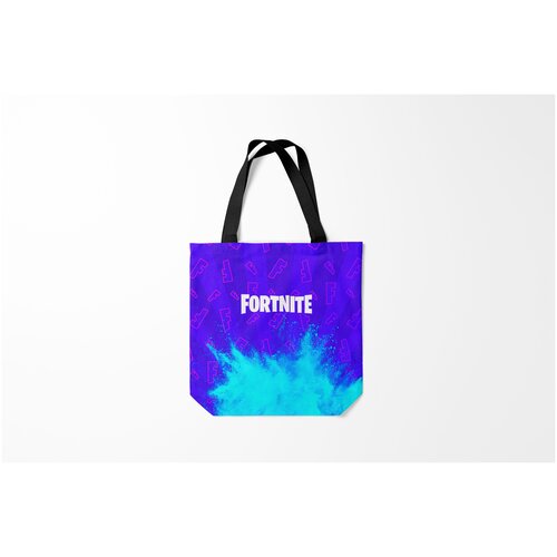 фото Сумка-шоппер / 40х40 см / геймерам / fortnite фортнайт burnettie