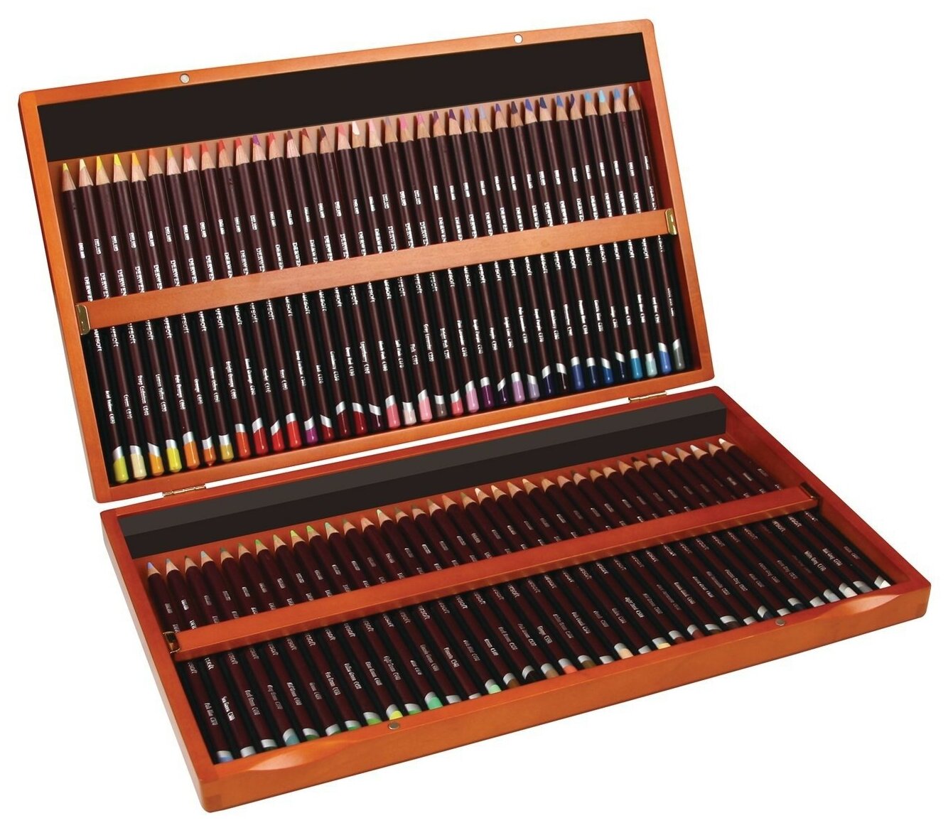 Набор цветных карандашей Coloursoft 72 цвета в деревянной упаковке