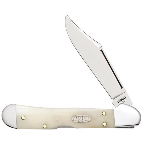 Нож перочинный Smooth Natural Bone Mini Copperlock + 207 ZIPPO 50533_207