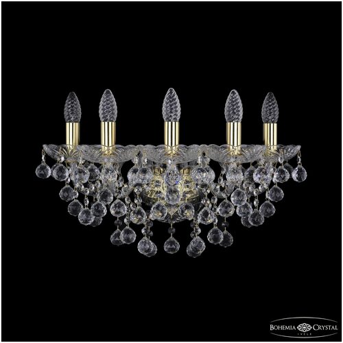 Хрустальная бра 1409B/5/160/XL G Bohemia Ivele Crystal