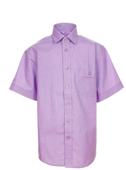 Школьная рубашка Imperator, размер 110-116, фиолетовый