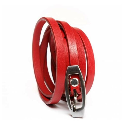 фото Женский кожаный ремень lakestone almeda red 10578/r