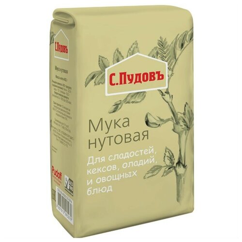 Мука С. Пудовъ нутовая 450г