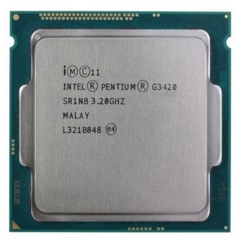 Процессор Intel Pentium G3420 Haswell LGA1150, 2 x 3200 МГц, OEM процессор intel pentium g3220 haswell lga1150 2 x 3000 мгц oem