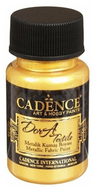 Cadence Dora Textile Metallic Fabric Paint