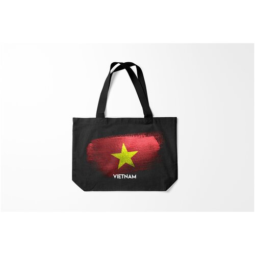 фото Сумка-шоппер / 46х35 см / туристические / страны мира vietnamвьетнам burnettie