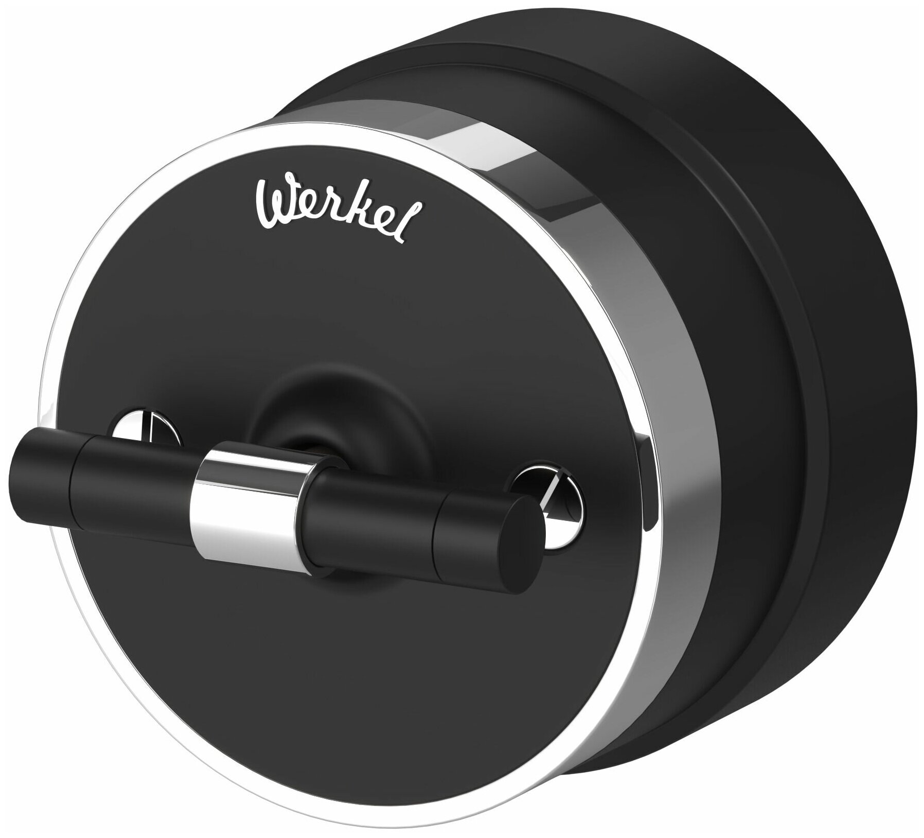 Выключатель на 4 положения двухклавишный Werkel W5822054 4690389183195 - фото №1