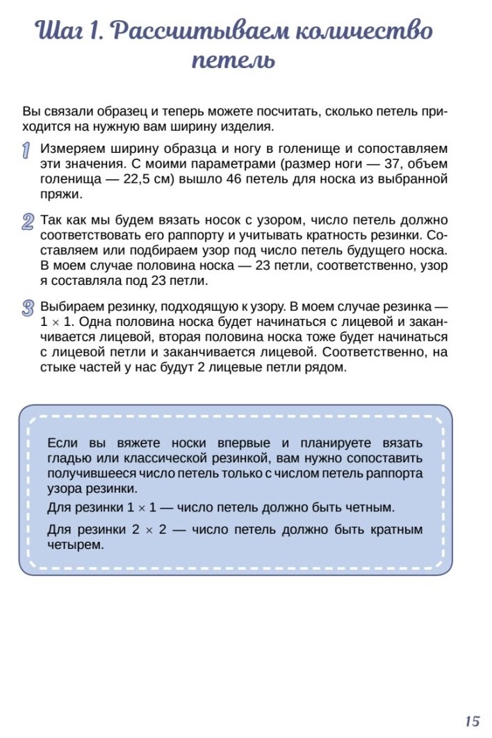 Носочки спицами. Ажур, косы, жаккард. Мастер-класс с видеоуроками - фото №4