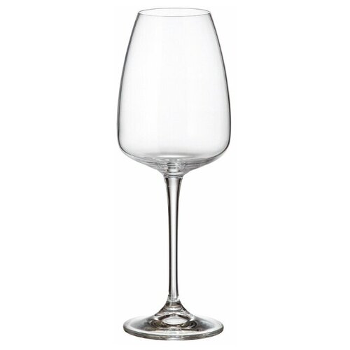 Набор из 6-ти бокалов для белого вина ANSER Объем: 440 мл Crystalite Bohemia