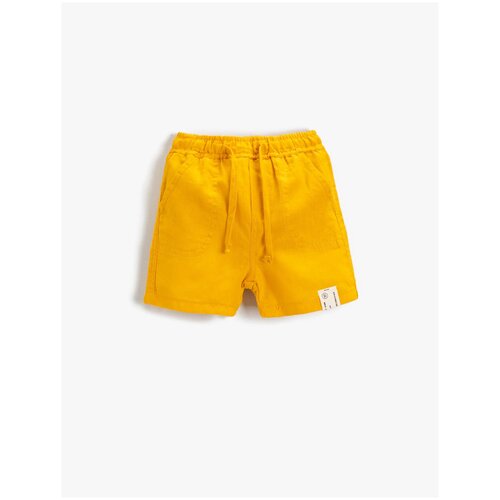 фото Шорты koton babyboy, 2smb40014tw, цвет: yellow, размер: 9-12