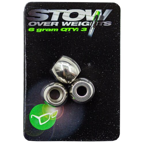 Огрузка KORDA Spare Weights 6,0г для индикатора Stow Indicator 3шт