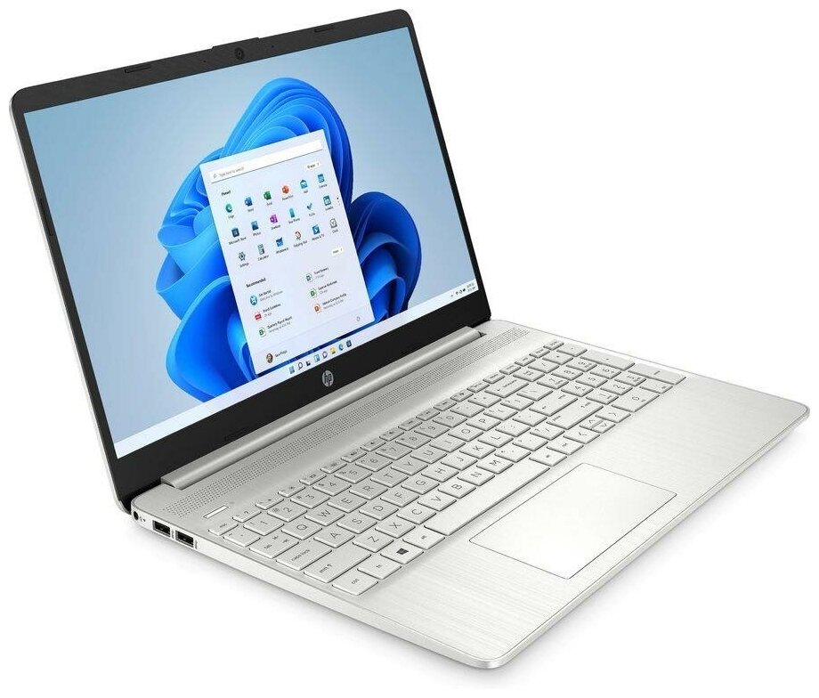 Ноутбук HP 15s-fq2095ur (640P7EA) Silver 15.6 (FHD i5-1135G7/16Gb/512Gb SSD/W11)